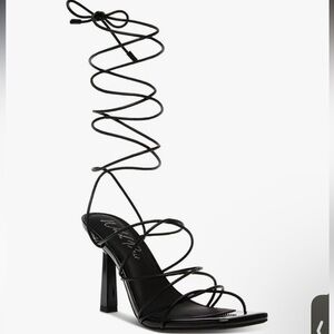 Wild Pear Slip On Strappy Heel